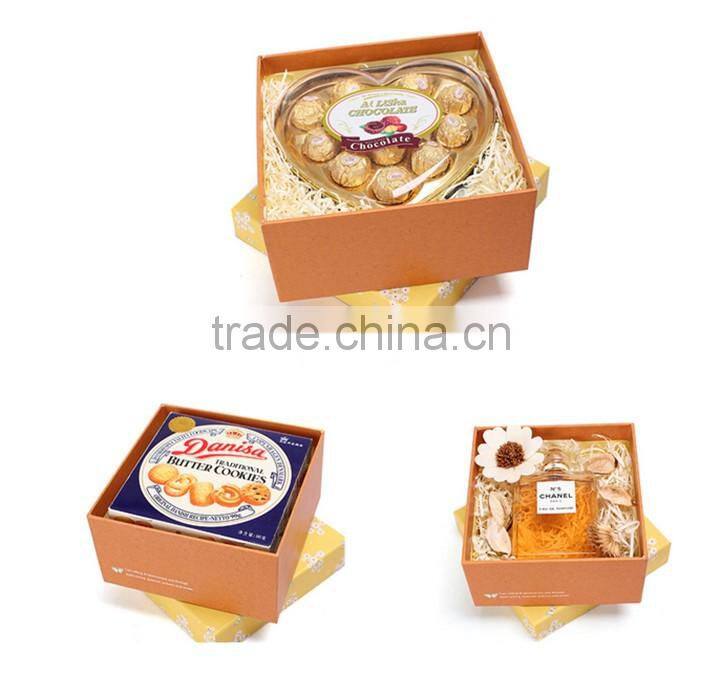 Small Decorative Cardboard Boxes with Lids Clear PVC Window