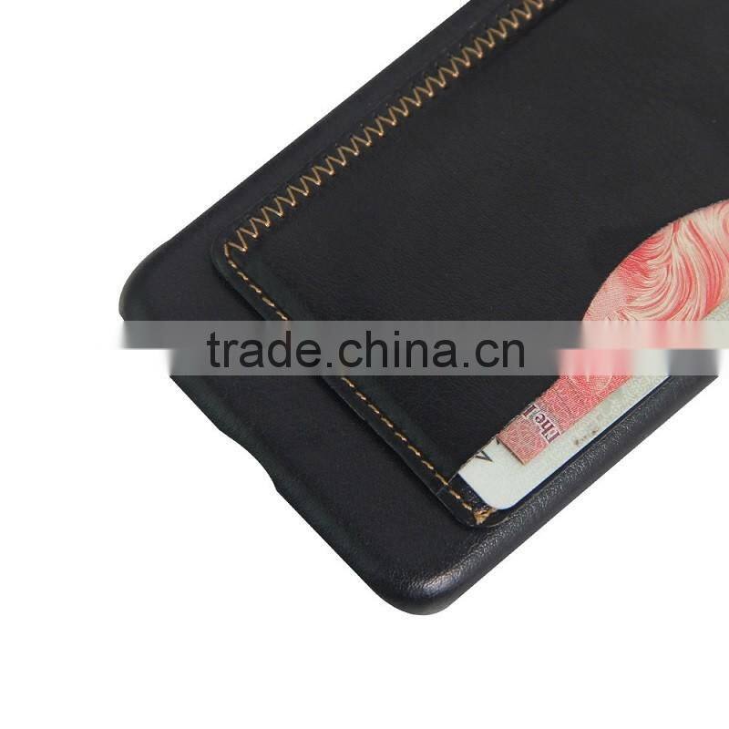 Crazy horse leather card case for iphone 7, for iPhone 7 wallet case stand holder back cover