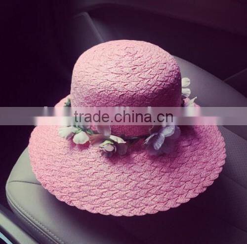 2016 fashion high quality farmers straw hats factory original selling beach hats wholesale straw cowboy hats