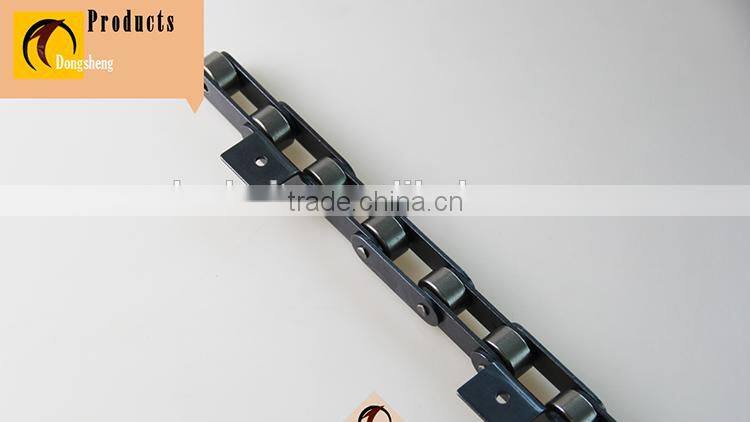 agricultural conveyor chains with attachments carbon steel big large rollers transmission chains