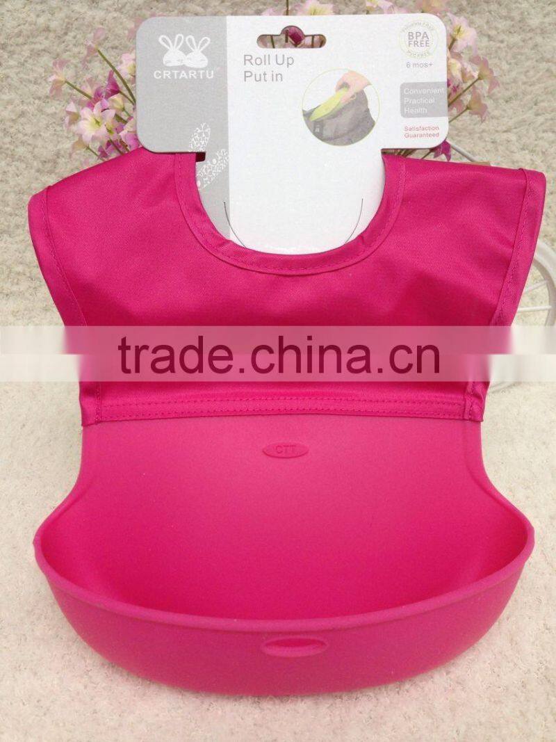 Wholesale Custom Waterproof Silicone Baby Body Bibs , Best Silicone Baby Body Bibs