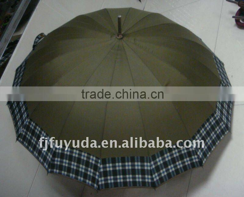 16k good selling strong golf umbrella