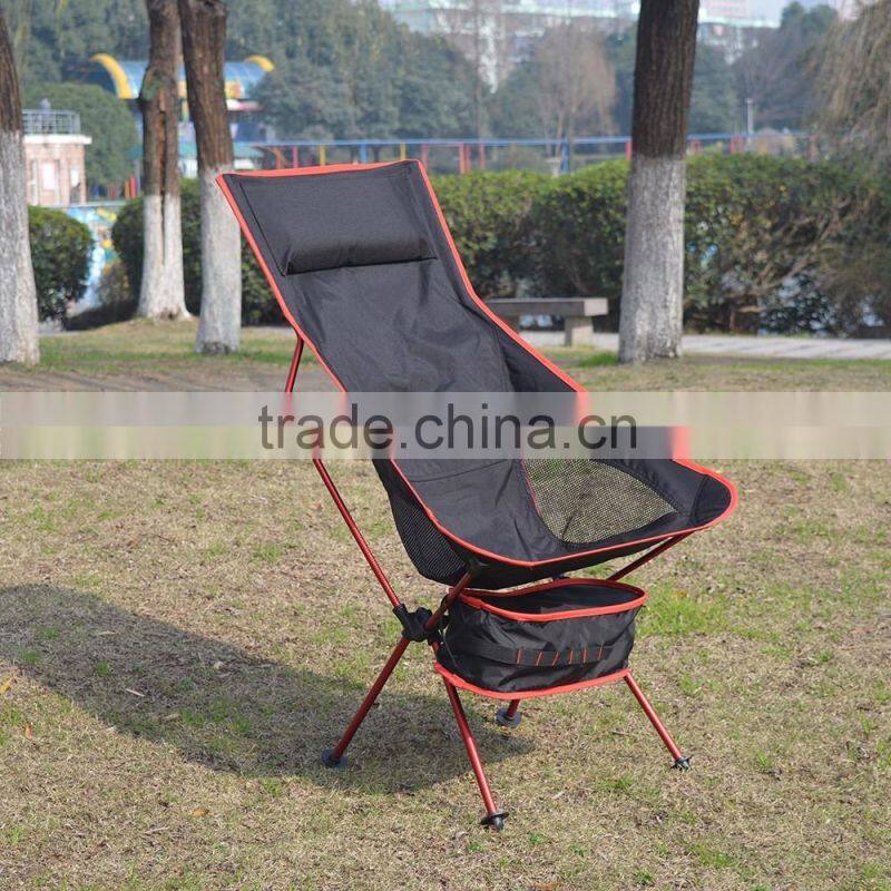 portable folding ultralight beach chair with pillow