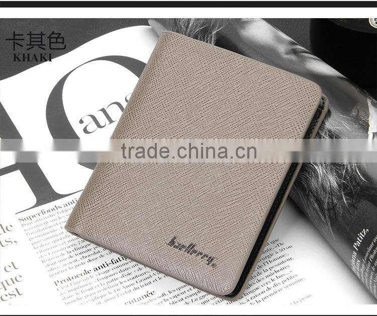 custom pu leather beallerry mens wallet for men