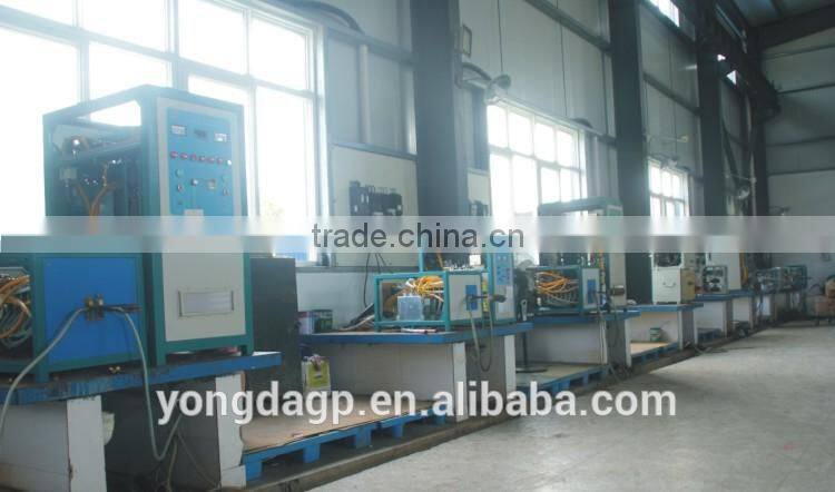Induction heating knife forging equipment