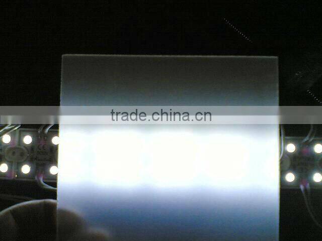 PC material light diffusion plate for led drop lighting plastic back plate