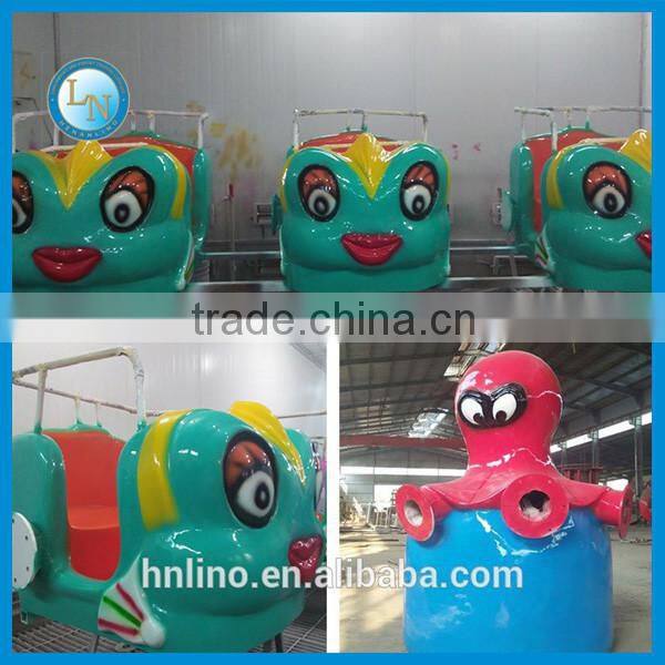 Funfair park indoor playground jumping rides giant octpus