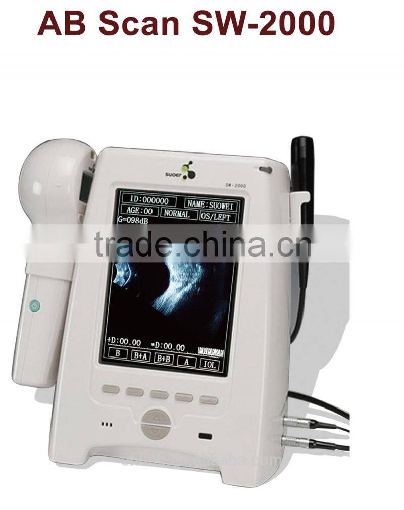 Low Price Ophthalmology Instruments China SW-2000 ophthalmic a scan