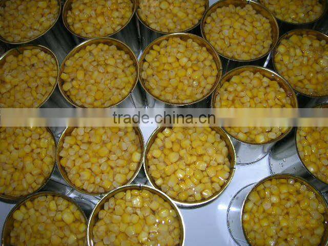 Whole kernel sweet corn canned
