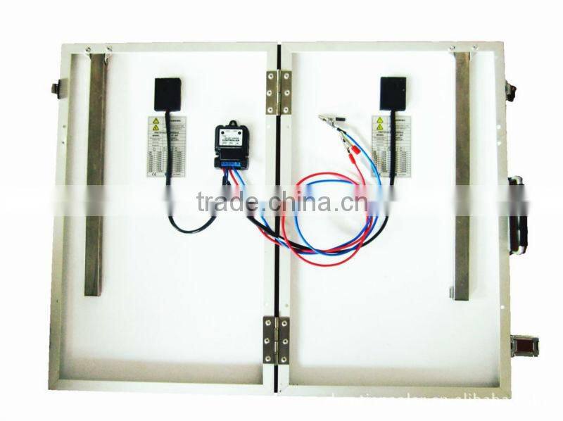 50W Monocrystalline Folding Solar Panel Portable Solar Power System