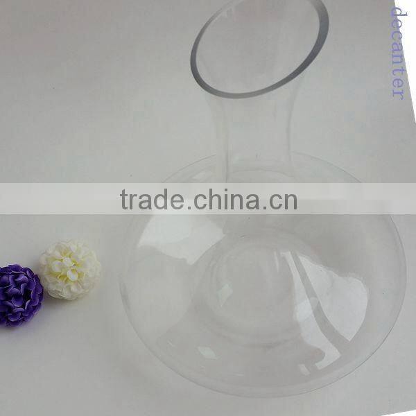High quality wine glass decanter with 35oz capacity