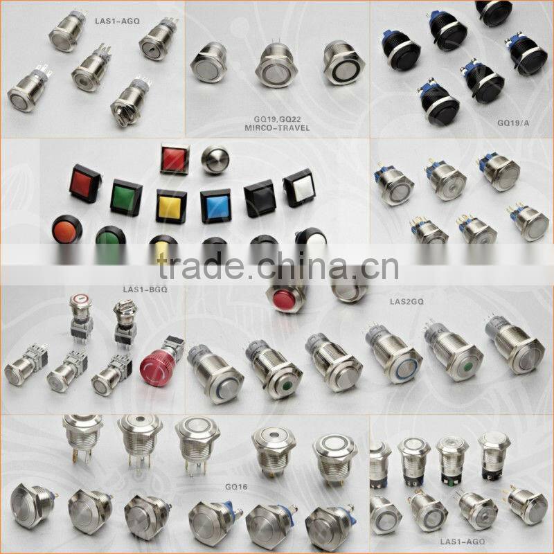 ONPOW Push button switch price(8mm,12mm,16mm,CE,ROHS,REECH,IP65 OR IP67,Anti-vandal)