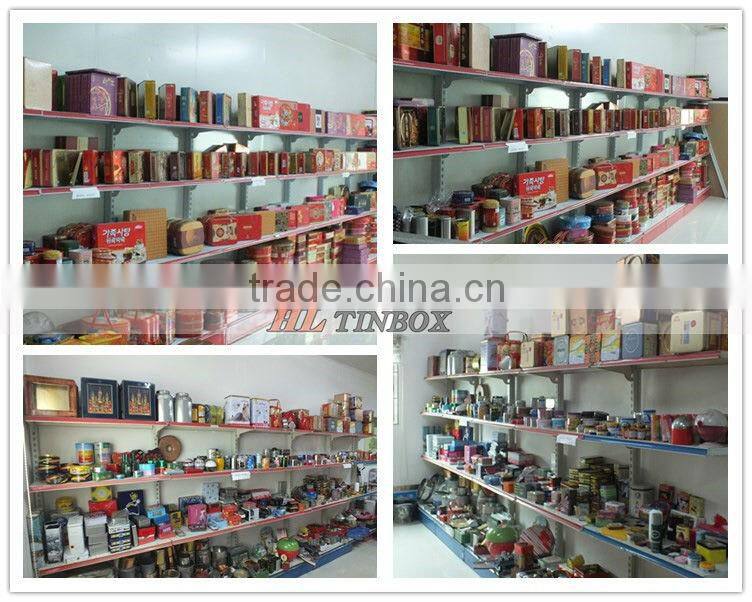 Lunch Tin Box with Handle