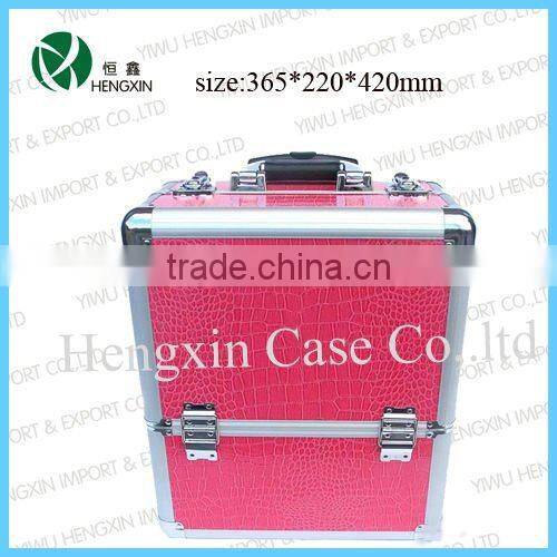 Professional clear makeup storage box vanity case