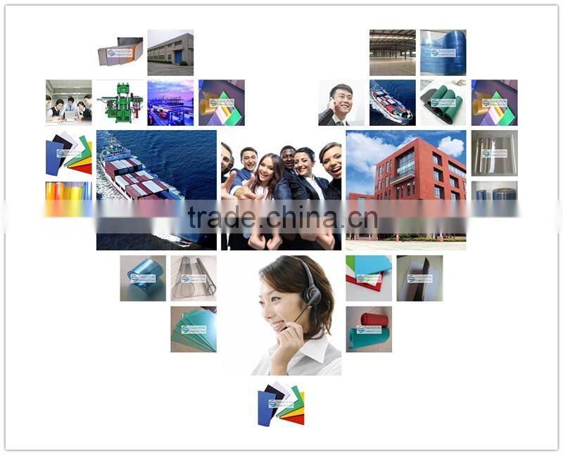 plastic pvc sheet/Transparent PVC Door Curtain