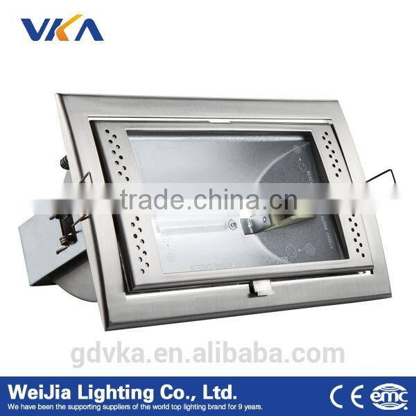 best seller square downlight with R7S light base metal halide Square Downlight fixtures