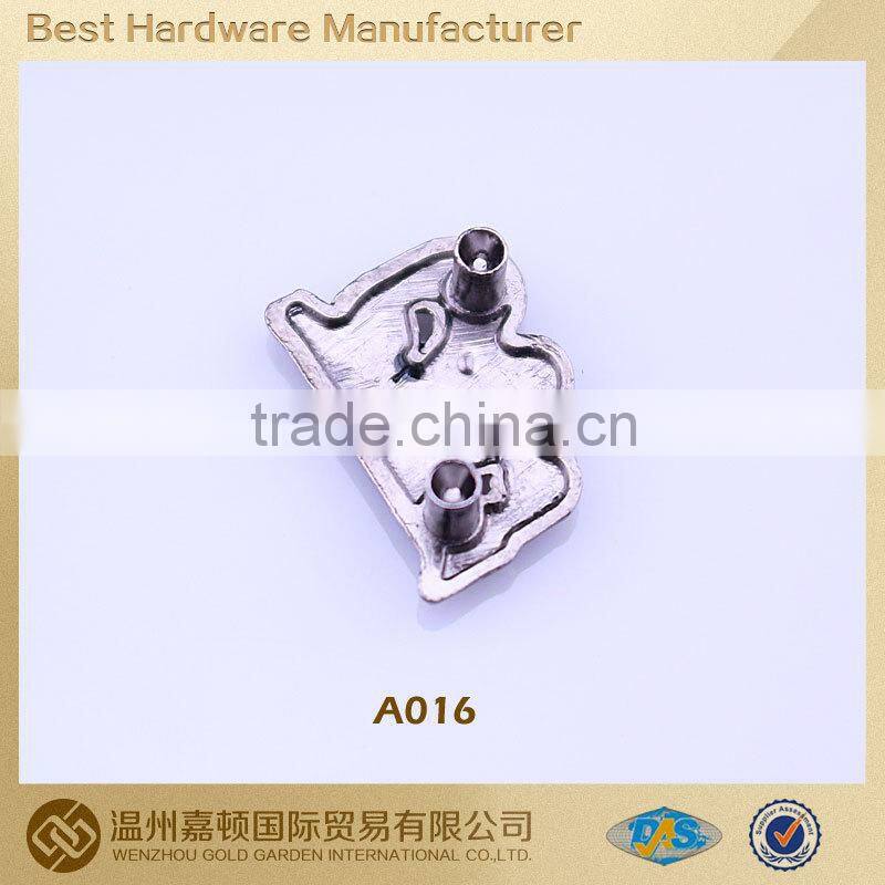 Garment accessory shoes plate jeans patch,jeans plate,alloy plate,alloy patch,alloy label,etched stainless steel nameplate