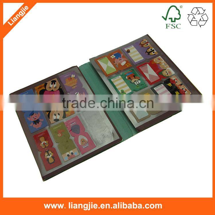 Plastic Label sticker , neon PET sticky index, color acrylic sheet