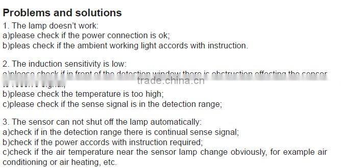 2013 new motion sensor light switch/motion sensor led light/motion sensor light bulb