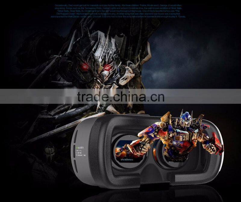 Cardboard 3d vr box 3.0 Pro1.0 Version Virtual Reality vr box 2 3D Glasses vr box 2.0 with remote