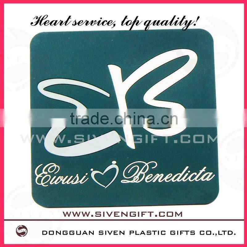 square drink coaster for promotional gift