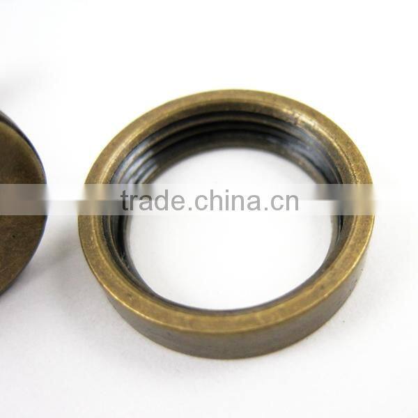 14mm brass bronze round bezels base tray setting photo frame cuff links,custom photo cufflinks,wedding cuff link blank 1500012