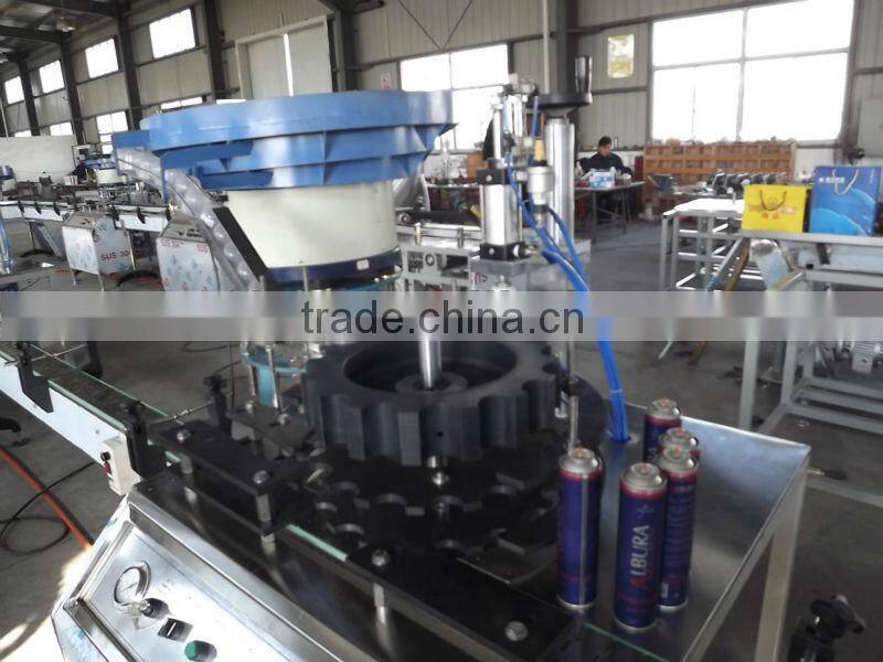 spray paint filling machine