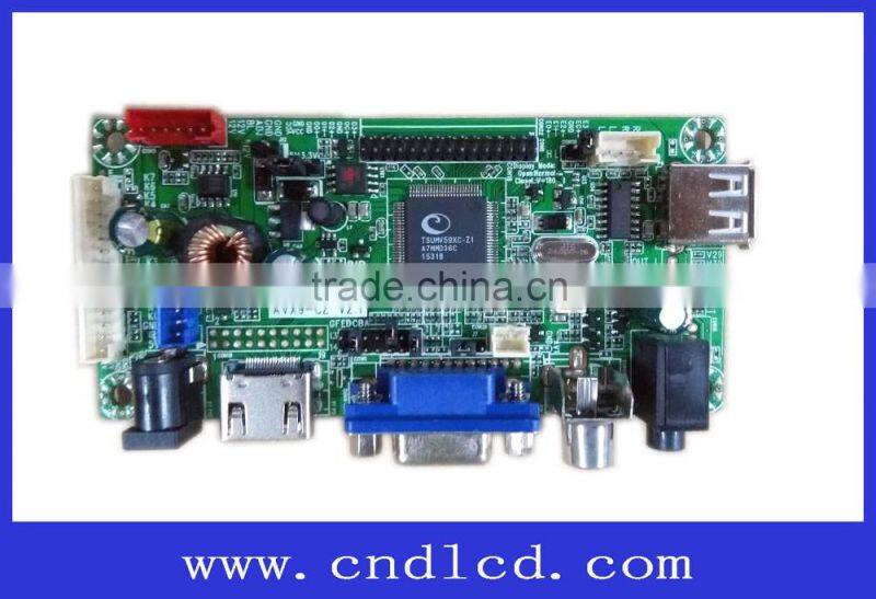 HDMI VGA USB 1080P Universal LCD Digital Frame Controller Driver Main AV Board