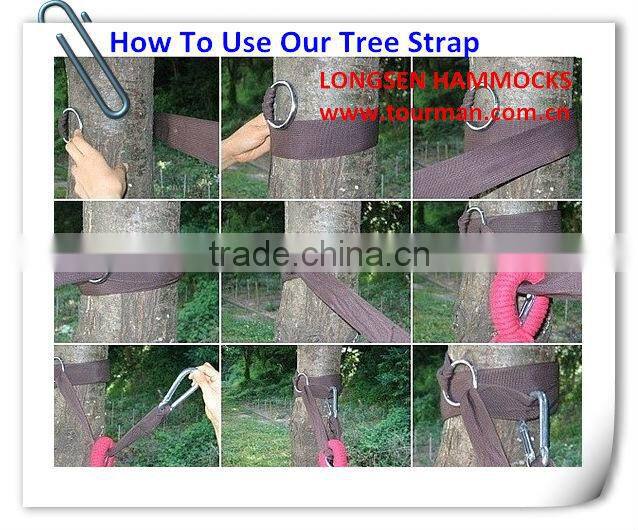 Portable Parachute Silk Hammock