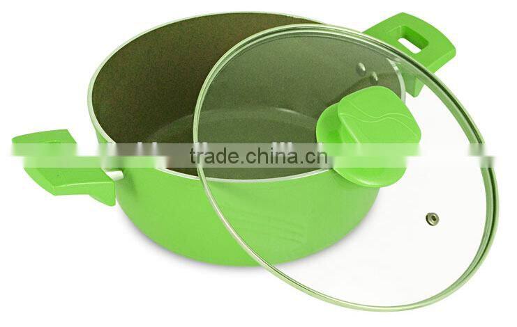 Aluminum nonstick sauce pot