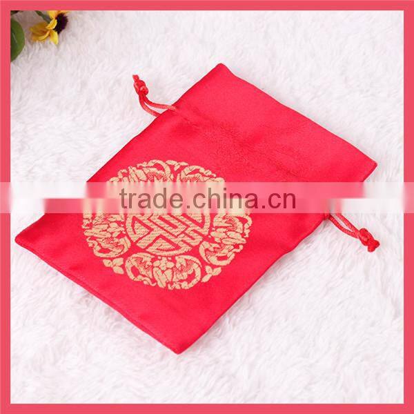 2014 wholesale factory price creative new gift long organza wine bottle bag