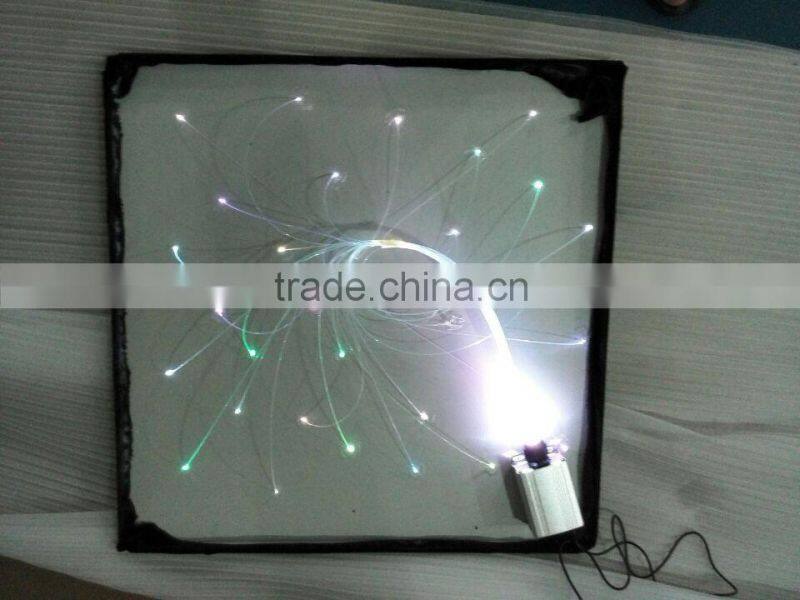 full color flashing mini fiber optic light engine