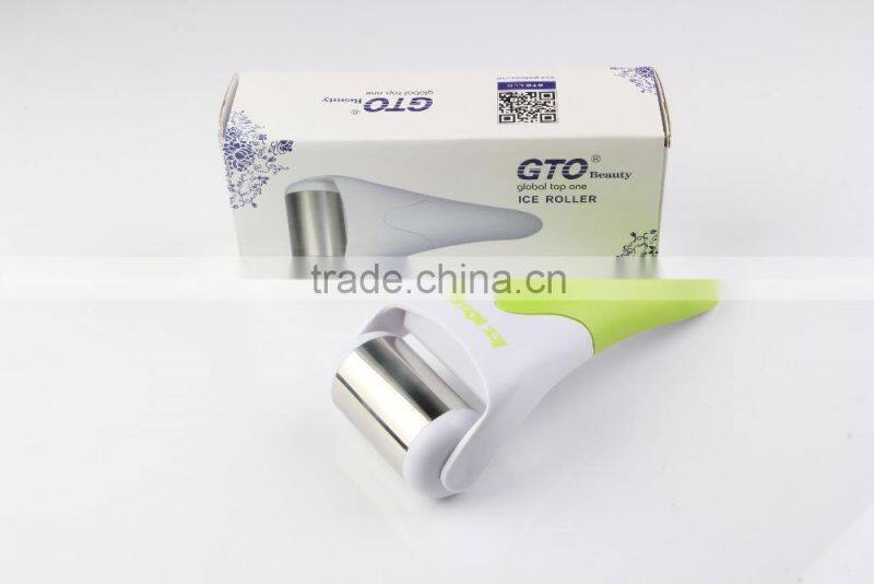 Facial & body massage ice roller with free samples offering face massager
