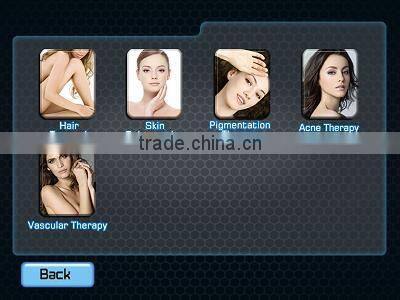 medical clinic equipments facial hair removing instruments shr laser opt system