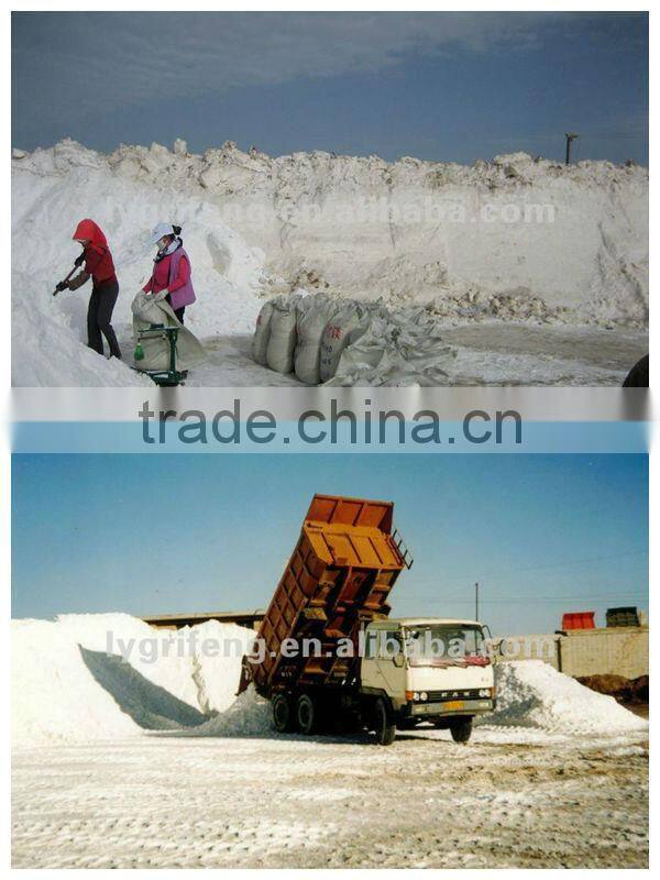 rock salt for snow melting