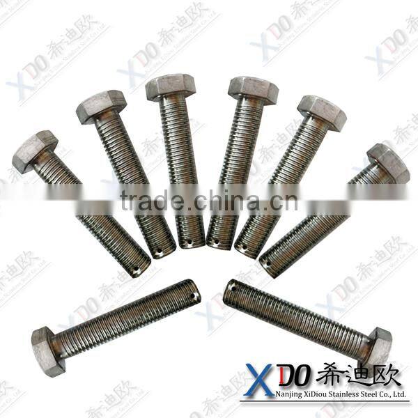 1.4529 China wholesale fasteners din 933 / full threaded hex bolt