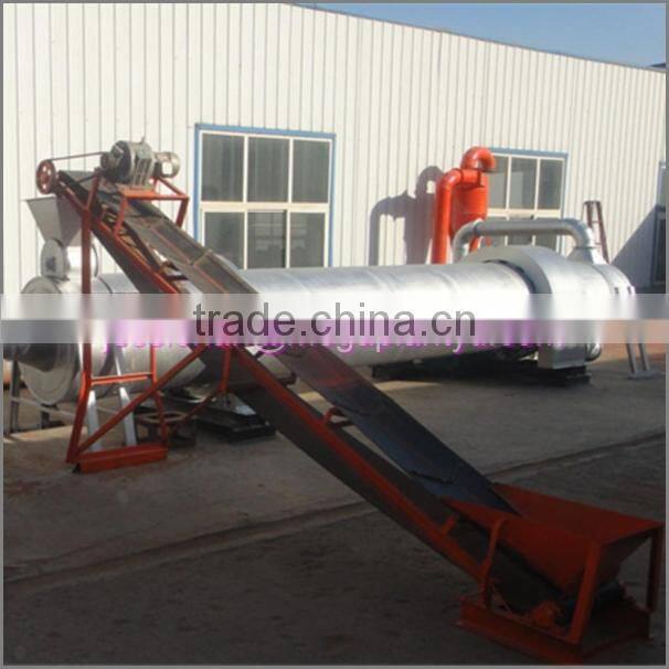 industrial 6T/H sawdust and coal rotary drum dryer for sale