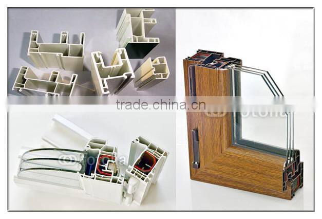 high quality cheap American style pvc profile window door price