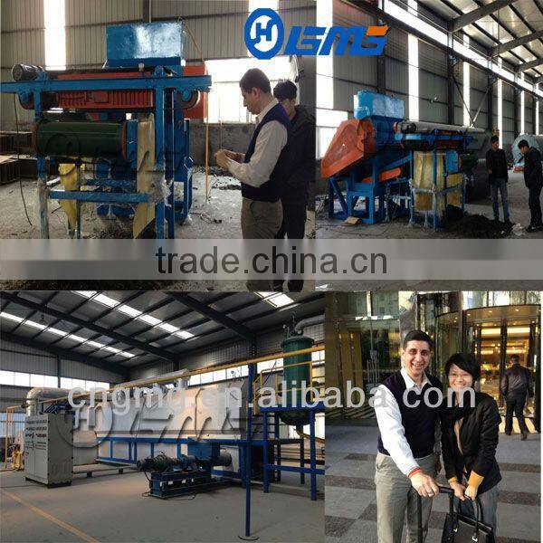 Fine Rubber Shredder For Tire Recycling Machine