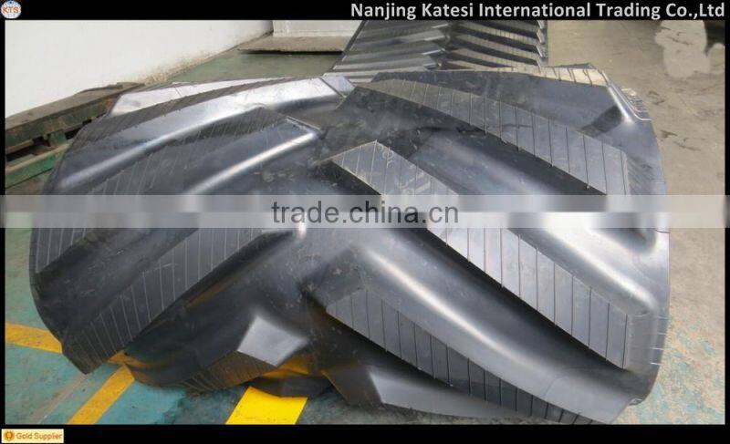 Agriculture machinery rubber track/ Harvester rubber tracks manufacturer /Rubber Track Size 920*152.4