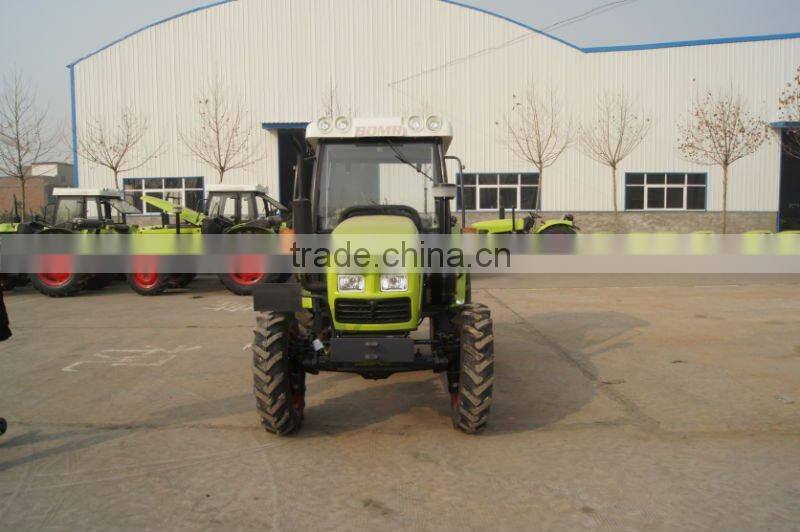 BOMR FIAT Gearbox luxurious cab wheeled tractor (554 Front loader)