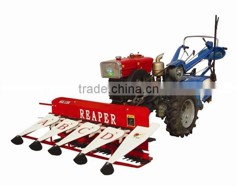 Diesel engine agricultural reaper