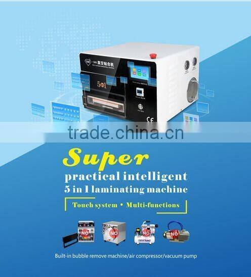 5 in 1 oca laminating machine for repairing cell phone touch screen
