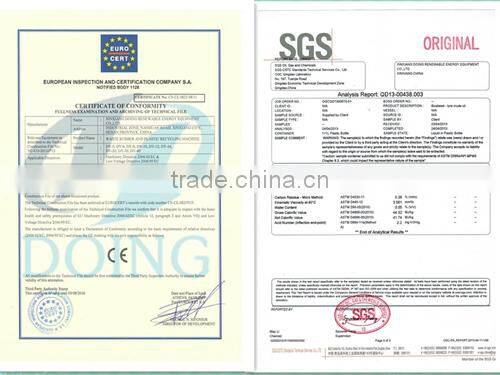 Environmental biodiesel manufacturing plant with Green Technology