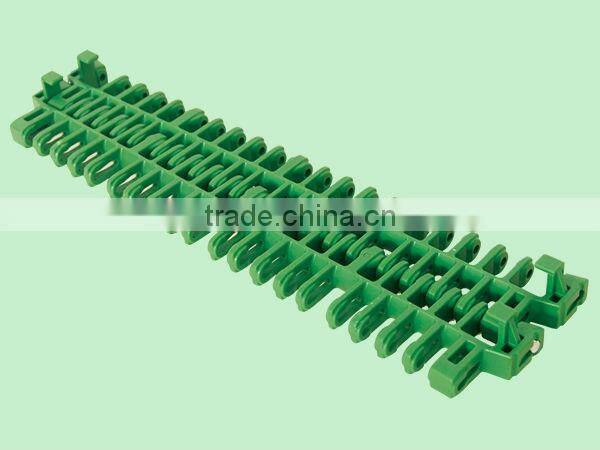 IS615 Radius Flush Grid With Hold-down Edge Modular Belt