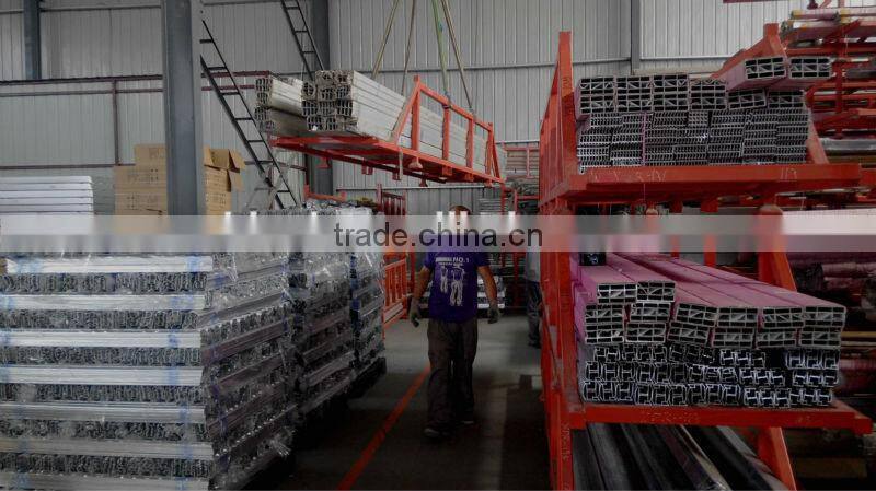 Curtain Wall, Fence, Assemble Line, Heatsink, LED, Solar Frame use Aluminium Profiles