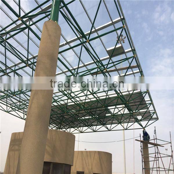 China Honglu Light Steel Structure Gas Station