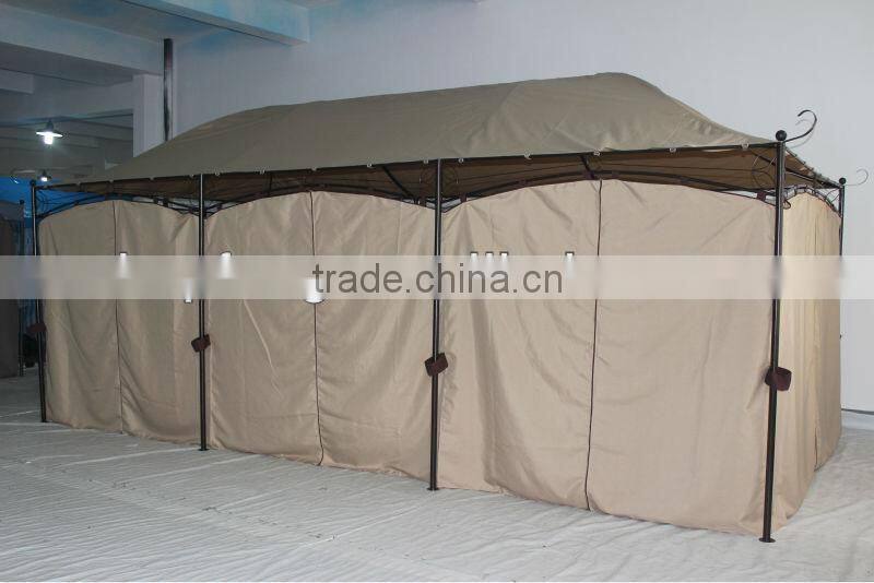 3MX6M outdoor metal gazebo(metal garden gazebo,outdoor furniture)