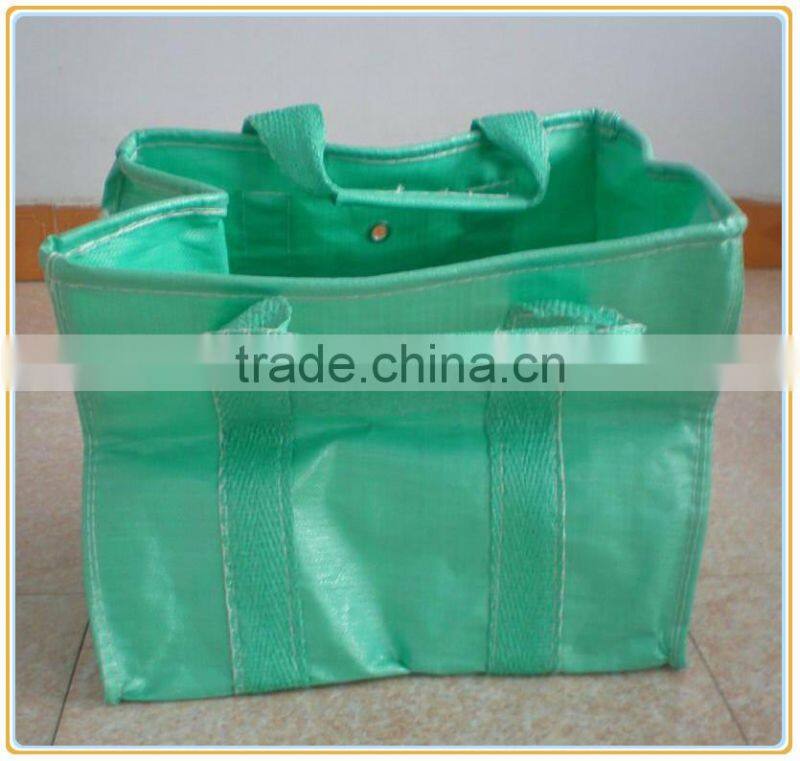 pp virgin green garden sling bag
