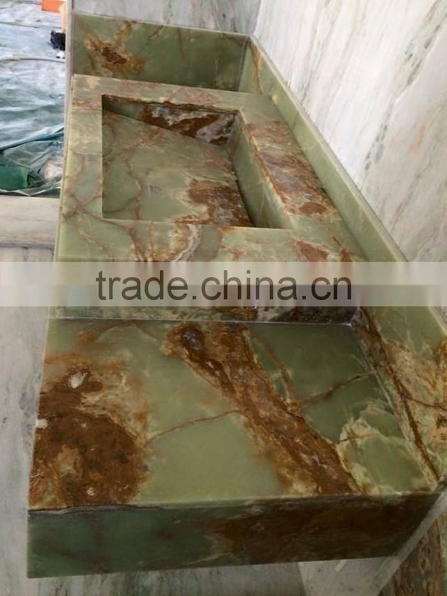PAKISTAN FACTORY ONYX BATHROOM COUNTERTOPS